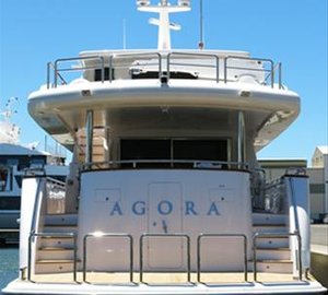 AGORA Yacht - aft view