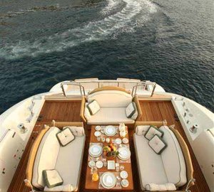 ALFA XII - Aft Deck Seating