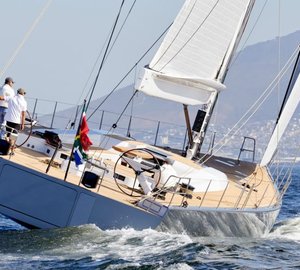 ALLSMOKE under sail - Image credit Southern Wind Shipyard
