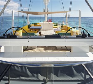 AY46 super yacht MONDANGO 3 - Flybridge Image by Chris Lewis