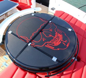 Aboard BLACK LEGEND Yacht