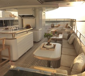 Aboard Eileen superyacht
