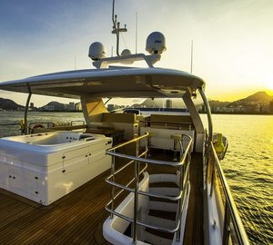 Aboard ZAPHIRA superyacht - Image credit to Alberto de Abreu Sodre