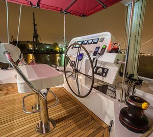 Aboard sailing yacht GRACE