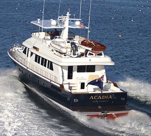 Acadia yacht - aft view Photo by Billy Black