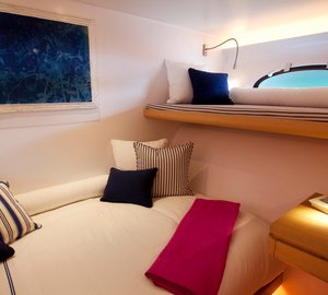 Adastra Yacht - Guest cabin
