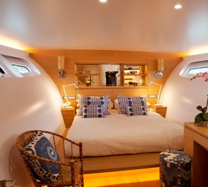 Adastra superyacht - master cabin