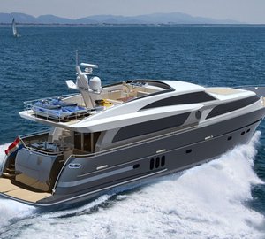 Aft view of the motor yacht Continental III Image courtesy of Wim van der Valk 001