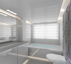 Aifos a CBI Navi motoryacht - bathroom