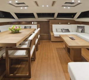 Almagores II superyacht  - SW 102 - The Deck Saloon