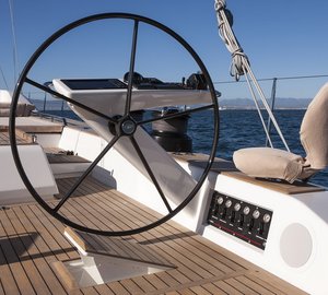 Almagores II yacht - SW 102 - Details from the aft cockpit