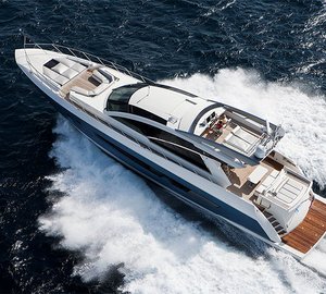 Alpha 87 Yacht from above