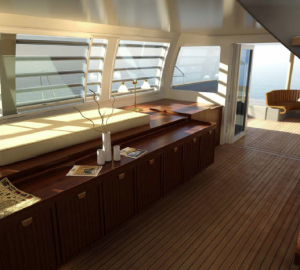 Alu Marine Noah 76 Catamaran Interior