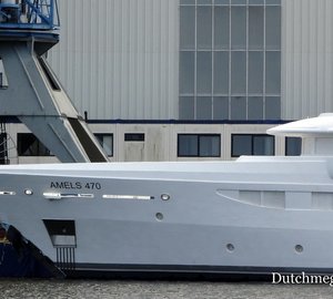 Amels Yacht Hull 470 - bow - Photo by Dutchmegayachts