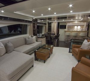 Azimut 84 US Version superyacht - Saloon