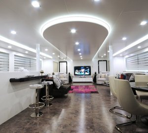 Azra superyacht Interior
