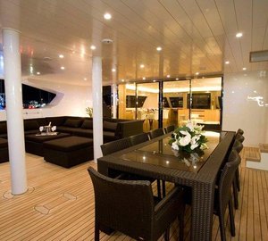 BLACK SWAN - Aft deck