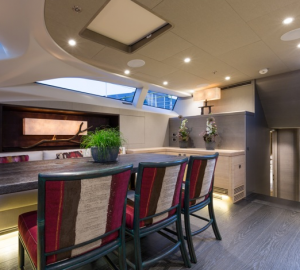 Baltic 107 superyacht INUKSHUK - Dining