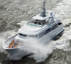 Belle de Jour Yacht - front view