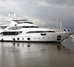 Benetti Crystal 140 Yacht Luna - a sistership to Hull CR 003 Yacht
