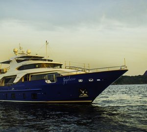 Benetti Delfino 93 superyacht ZAPHIRA - Image credit to Alberto de Abreu Sodre