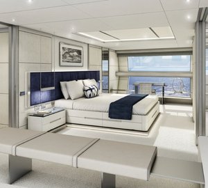 Benetti 125 superyacht Owners Cabin