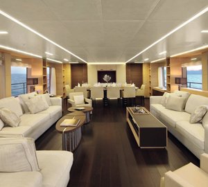 Benetti Classic Supreme 132 Yacht Interior Saloon Photo credit Thierry Ameller 001