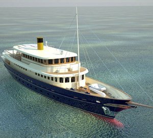 Bilgin 160 Sister superyacht - front view