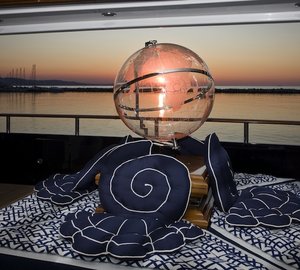 Blue Eyes London yacht detail