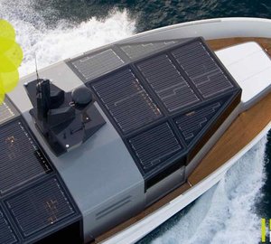 Bow Detail with Solar Pannels