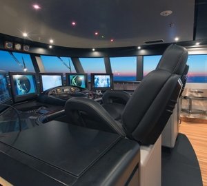 Bridge - Papi Du Papi yacht -Photo Credits Marc Paris