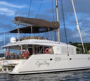 COPPER PENNY - At anchor