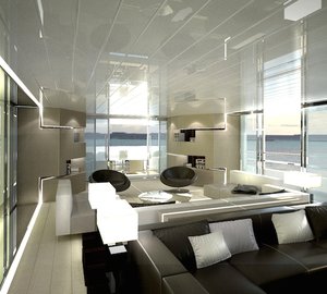 CRN Motor Yacht Conero - Main Saloon - VISION
