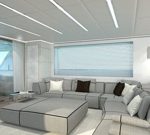 Canados 120 superyacht Hull No. 2 - Main Saloon