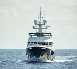 Cary Ali superyacht - front view