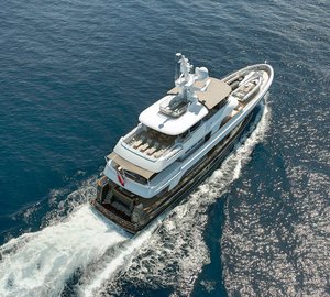 CaryAli Yacht from above
