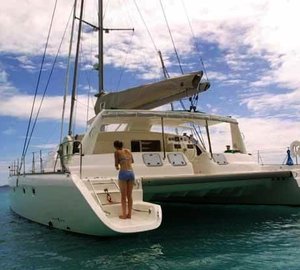 Cat SECRET OASIS - Aft View and Swimplatform