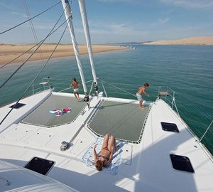 Catamaran ENIGMA -  Trampolines