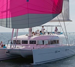 Catamaran ENIGMA -  With Spinaker