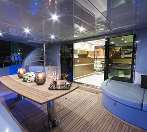 Catamaran EWHALA -  Aft Deck