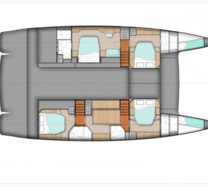 Catamaran HIGHJINKS I - Layout