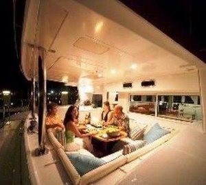 Catamaran KIWI PRYDE -  Cockpit