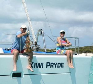 Catamaran KIWI PRYDE -  Lobster for Dinner