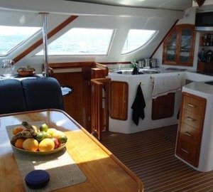 Catamaran MANZY -  Dining Area