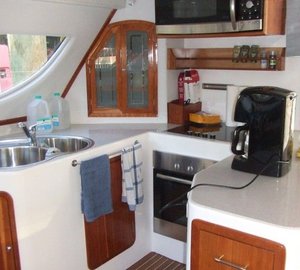 Catamaran MANZY - Galley