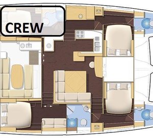 Catamaran NANA -  Layout