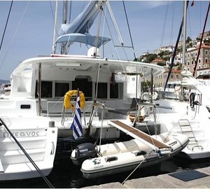 Catamaran OKEANOS - Aft View