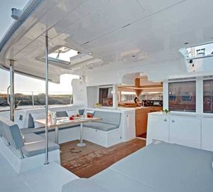 Catamaran OKEANOS - Cockpit