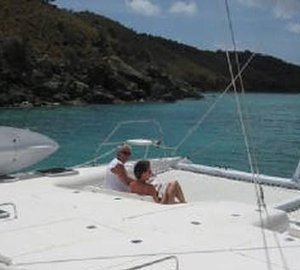 Catamaran SEA LEOPARD -  Relaxing forward