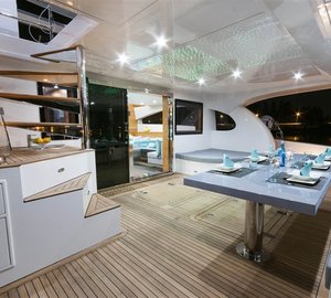 Catamaran SKYLARK -  Aft Deck